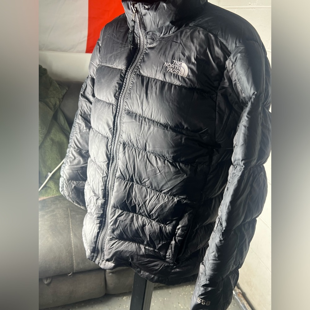 The North Face Kids Puffer Jacket - Gray - Picture 4 of 6